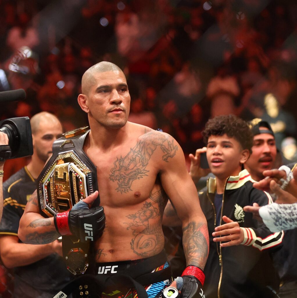 Alex 'Poatan' respondeu à indireta de Du Plessis e confirmou interesse de enfrentá-lo. Foto: Mark J. Rebilas / USA Today