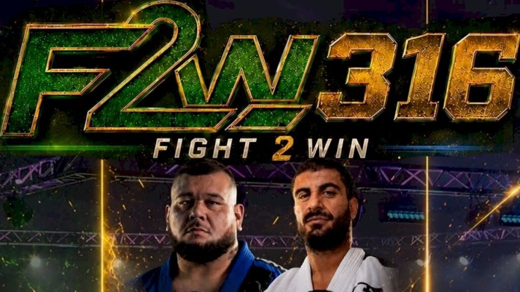 Jiu-Jitsu: Wilson Bueno conquista primeiro cinturão do F2W no Brasil com finalização rápida 1 Wilson Bueno conquista o primeiro cinturão do Fight to Win no Brasil após finalização sobre Otávio Nalati na luta principal do F2W 316 🇧🇷🏆