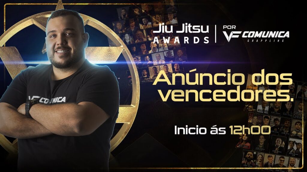 Jiu-Jitsu Awards 2023 por VF Comunica premia os grandes destaques da temporada 1 VF Comunica Awards. Jiu-Jitsu Awards por VF Comunica