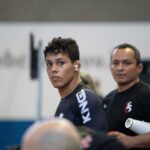 Mica Galvão: o prodígio do Jiu-Jitsu que redefiniu o jogo no tatame 10 Melqui e Mica Galvão antes da seletiva do ADCC. Foto: VF Comunica