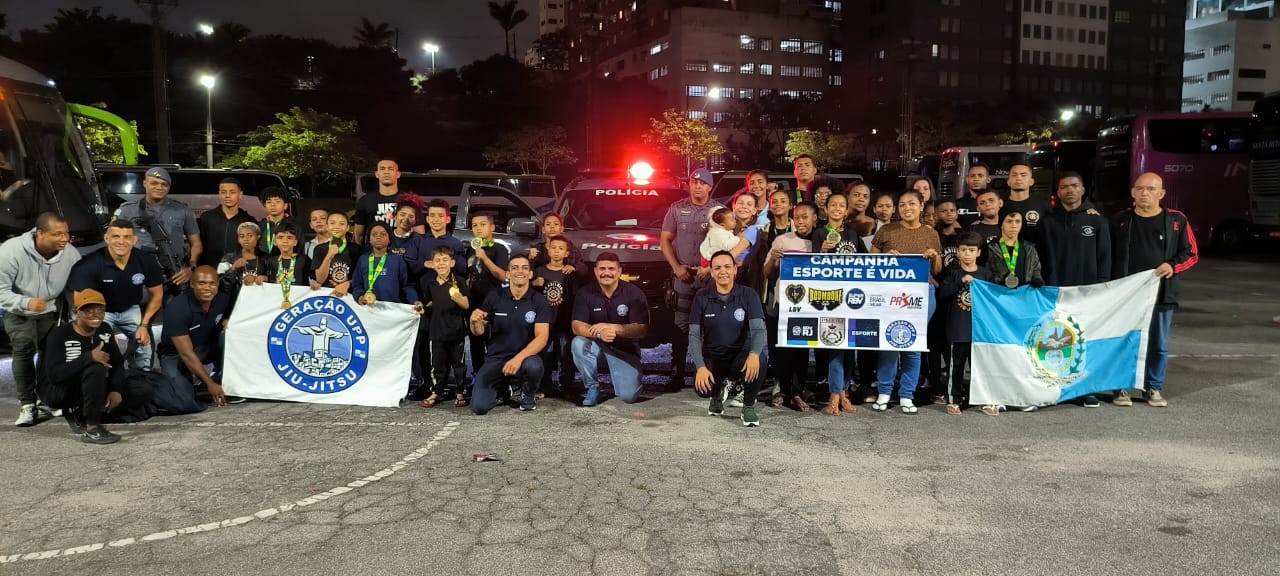 GUPP 1 VF Comunica Brasileiro de jiu-jitsu: Geração UPP aumenta coleção de medalhas, mas destaca conquista maior