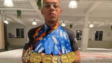 Bernardo Passos é multicampeão no grappling. Foto: Reprodução/Instagram