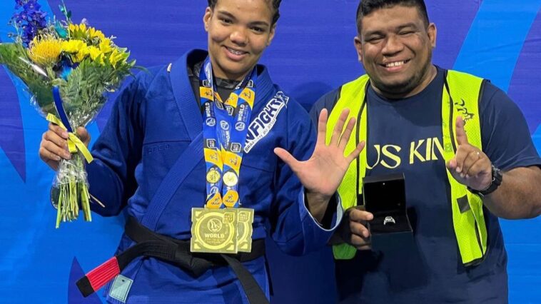 WhatsApp Image 2023 08 21 at 17.26.19 VF Comunica Marcio de Deus: "Gabi está faminta para brilhar no BJJ Stars"