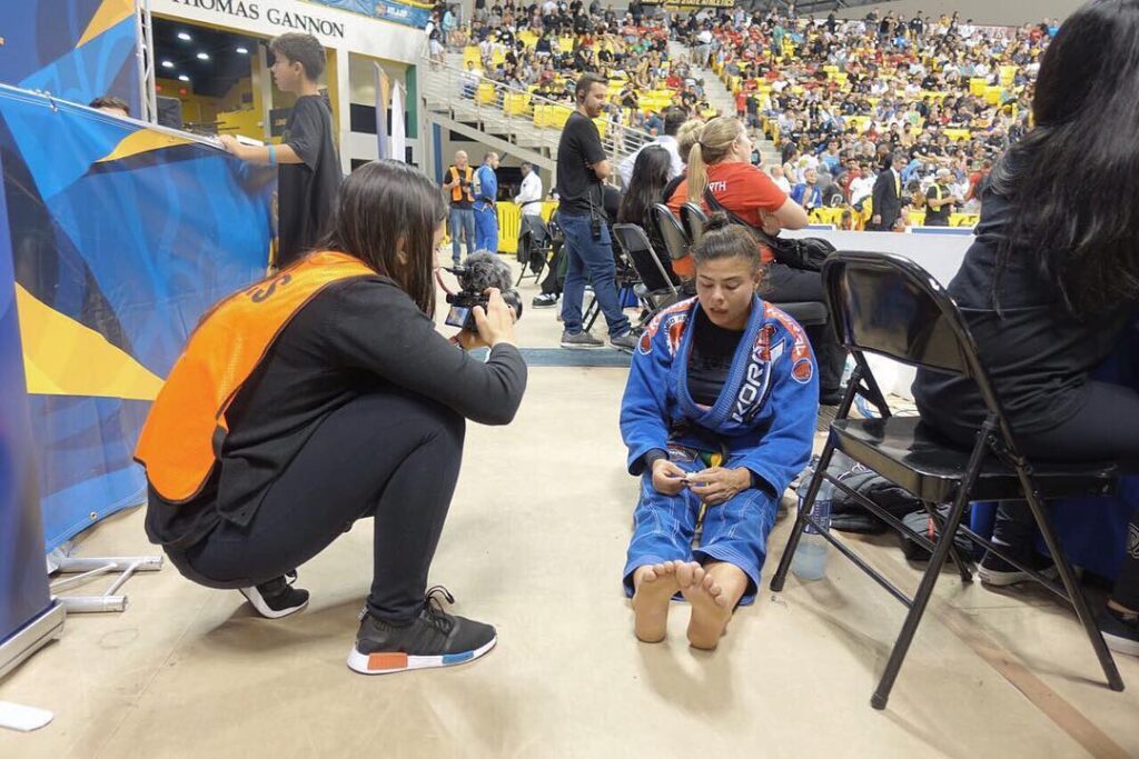 Ana Colagrande e Demian Maia. 