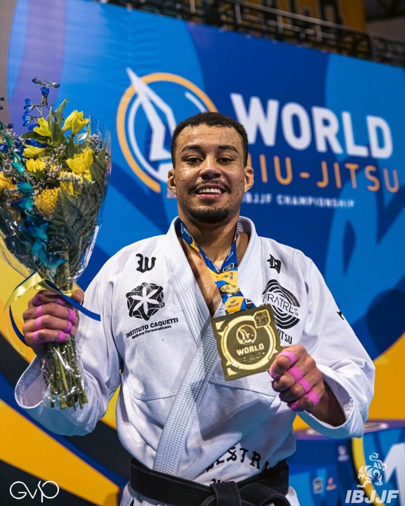 O tricampeão mundial Erich Munis está confirmado no BJJ Pro. Foto: Divulgação/IBJJF