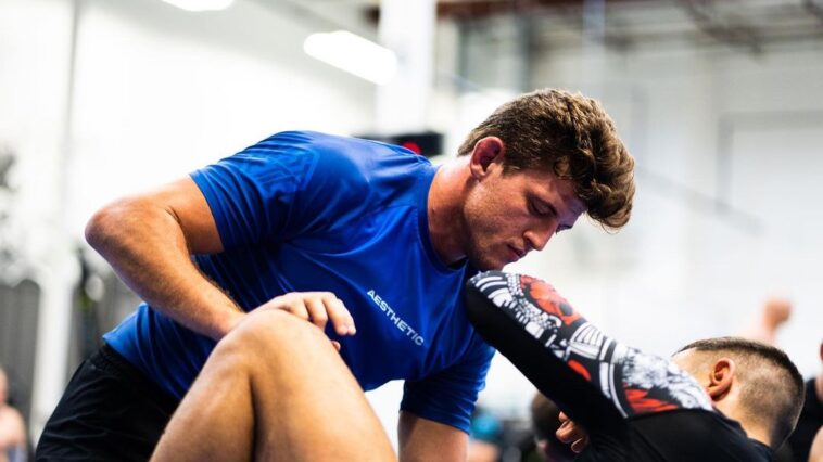 Nicholas Meregali em treino na New Wave. Foto: Divulgação/Fight Asthetic
