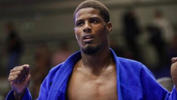 Filipinho Assis vibra ao se tornar campeão europeu. Foto: Lu Nivers Athletics