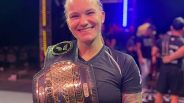 Elisabeth Clay é a nova campeã peso-pena do WNO. Foto: Reprodução/Instagram