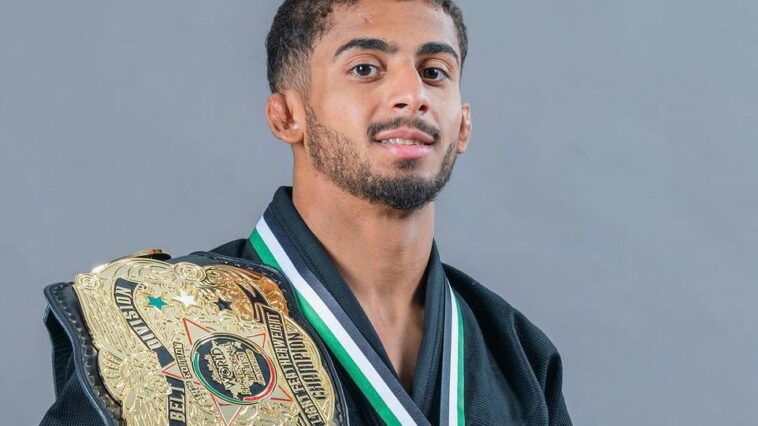 Zayed é uma potência do Jiu-Jitsu nos Emirados Árabes Unidos. Foto: AJP Tour