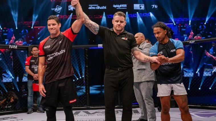 Neiman Gracie derrotou Ben Henderson na luta principal do ADXC. Foto: Divulgação/ADXC