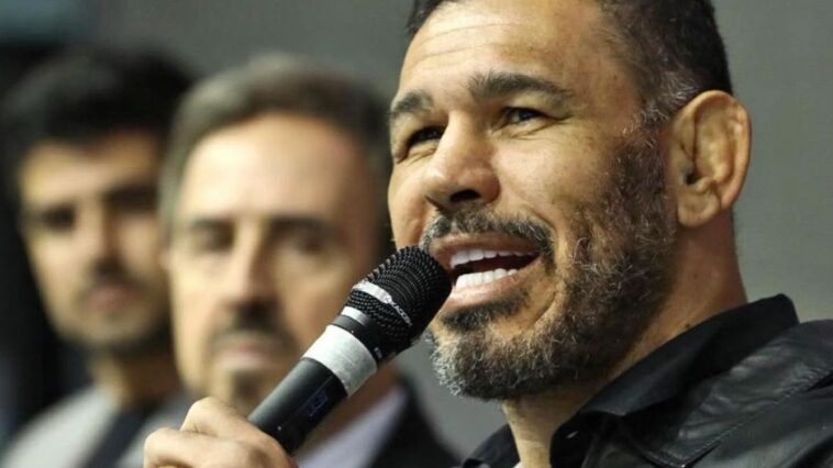 Rogério Minotouro vai prestigiar a Copa Paletitas de Jiu-Jitsu. Foto: Reprodução/Instagram