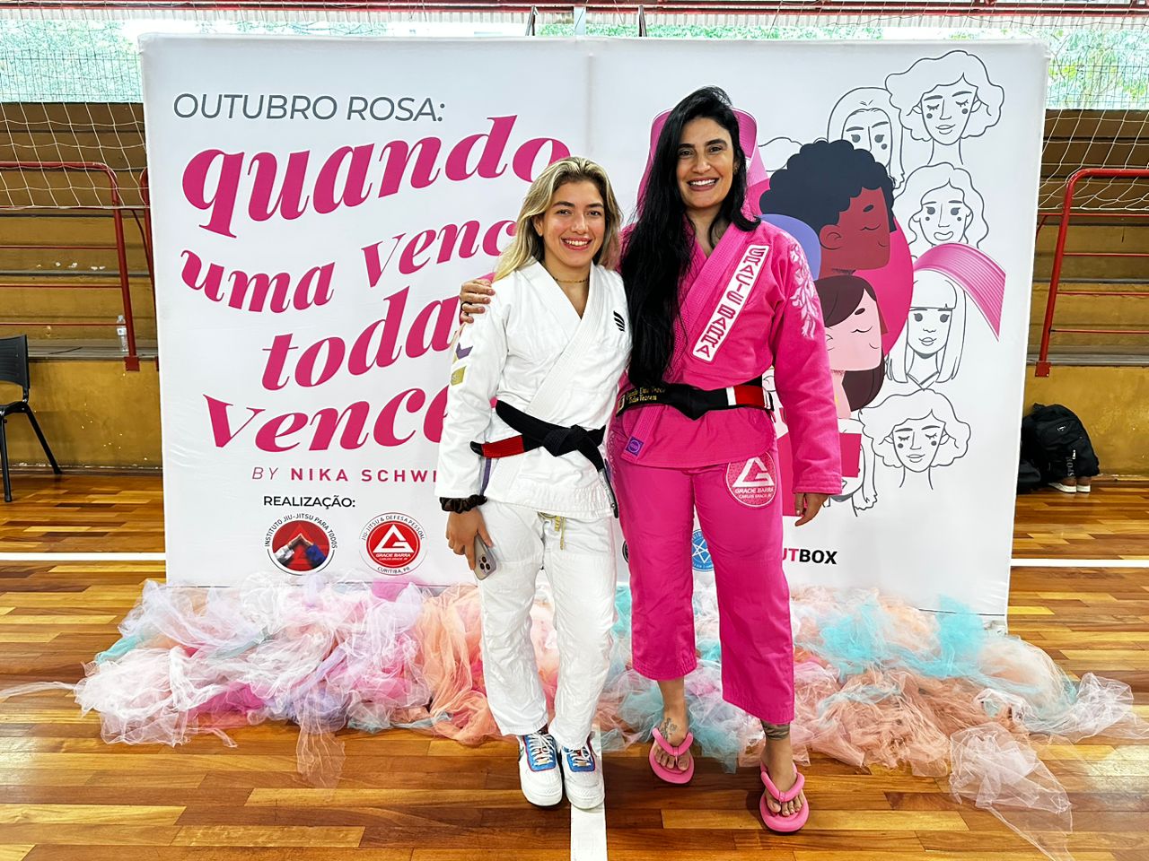 Aulão feminino em Curitiba foi um sucesso. Foto: Moshe Dayan