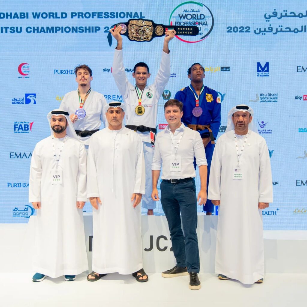 Fellipe Andrew é o atual campeão da divisão -85kg do World Pro. Foto: ADWPJJC