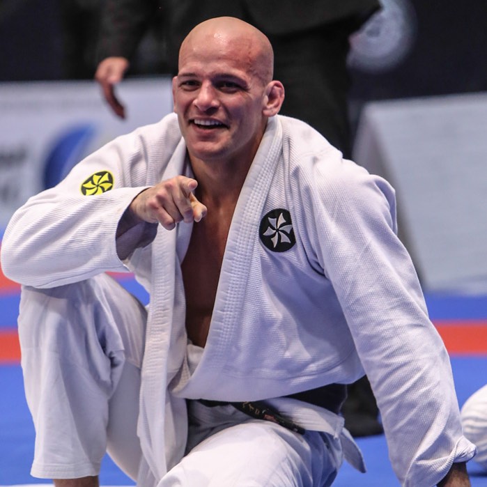 Xande Ribeiro comemora ao vencer luta no World Pro. Foto: Reprodução/Instagram