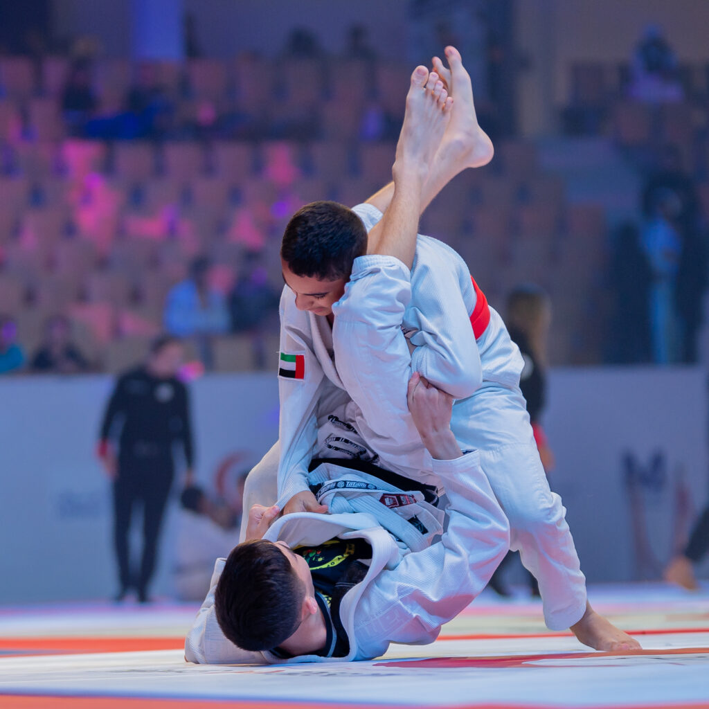 Nova geração é o centro das atenções no 2º dia do World Pro 1 As criançaa entregraram um Jiu-Jitsu de alto nível no World Pro. Foto: Divulgação/AJP