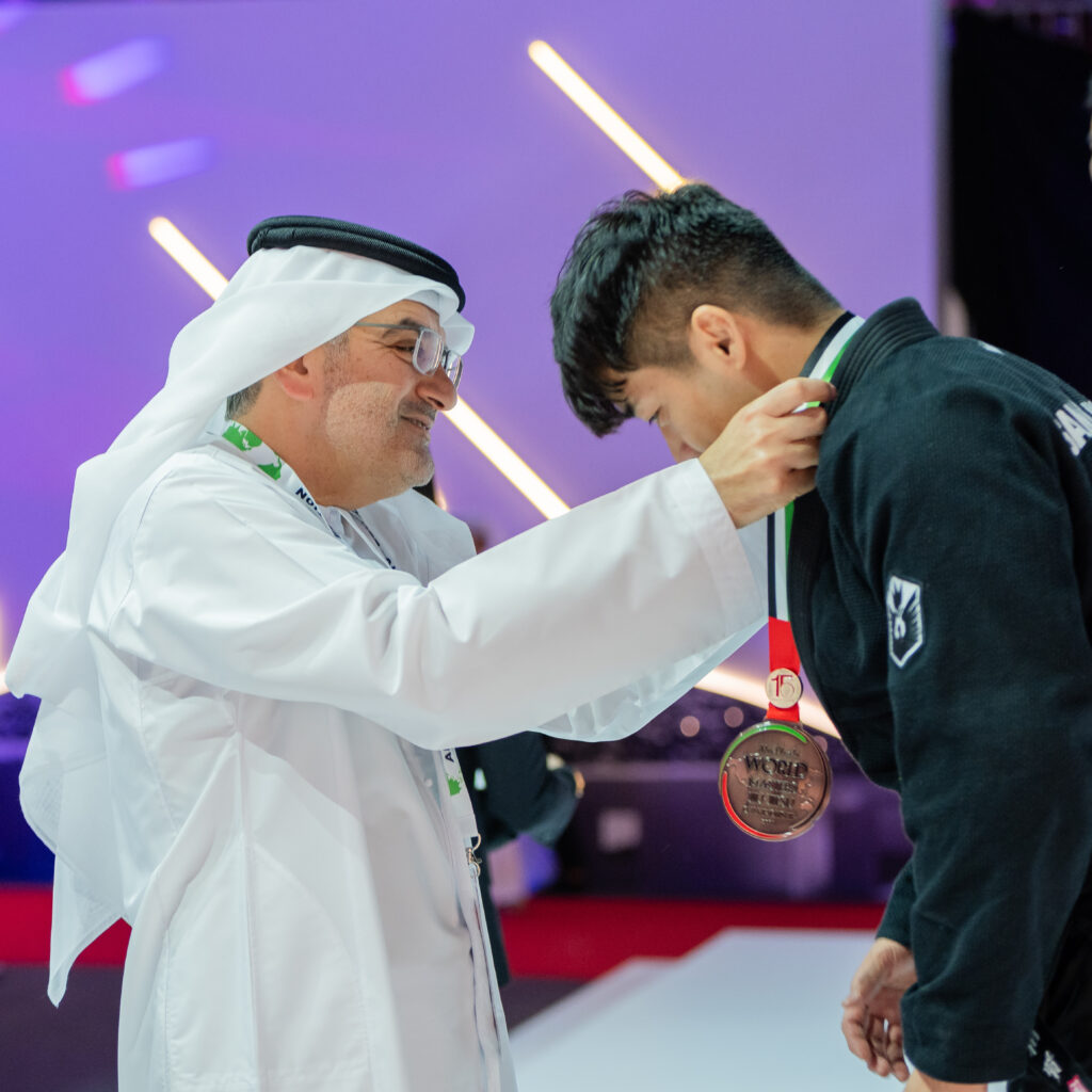 Os masters agitaram o World Pro com um Jiu-Jitsu de alto nível. Foto: Divulgação/UAEJJF