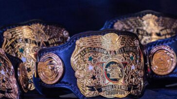 O cinturão é representa a glória no World Pro. Foto: Divulgação/AJP