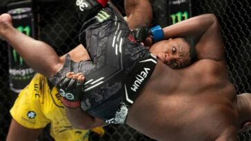 Jailton Malhadinho mostrou seu Jiu-Jitsu de alto nível. Foto: Divulgação/UFC