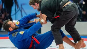 Os masters agitaram o World Pro com um Jiu-Jitsu de alto nível. Foto: Divulgação/UAEJJF
