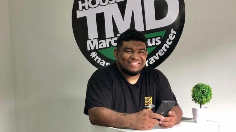 Marcio de Deus na nova TMD House. Foto: Reprodução/Instagram