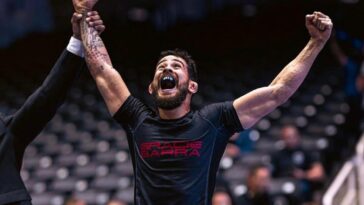 Kaio Cesar é um atleta vitorioso da Gracie Barra. Foto: IBJJF