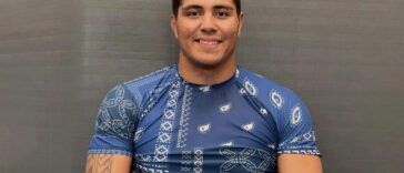 Victor Hugo e Big Dan se enfrentam no UFC Fight Pass Invitational 5. Foto: Reprodução