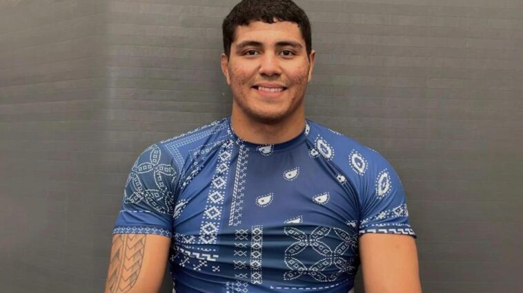 Victor Hugo e Big Dan se enfrentam no UFC Fight Pass Invitational 5. Foto: Reprodução