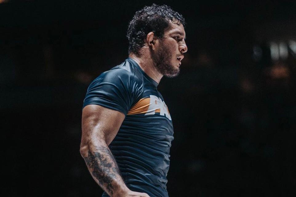 Lucas Hulk durante luta no ADCC 2022. Foto: KH Visions