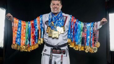 Guybson Sa é multicampeão no Jiu-Jitsu. Foto: Reprodução/Instagram
