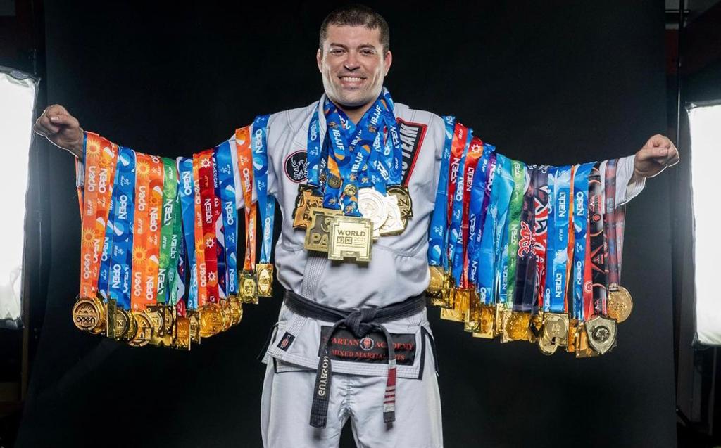 Guybson Sa é multicampeão no Jiu-Jitsu. Foto: Reprodução/Instagram