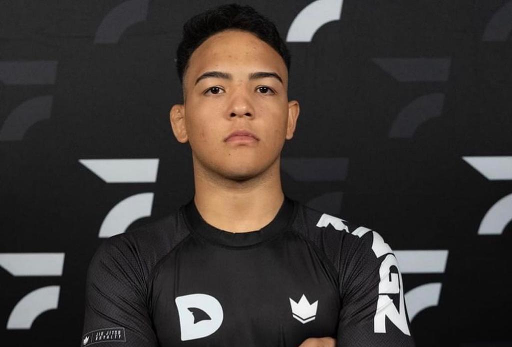 Diogo Reis é o atual campeão peso-pena do WNO. Foto: Reprodução/Instagram