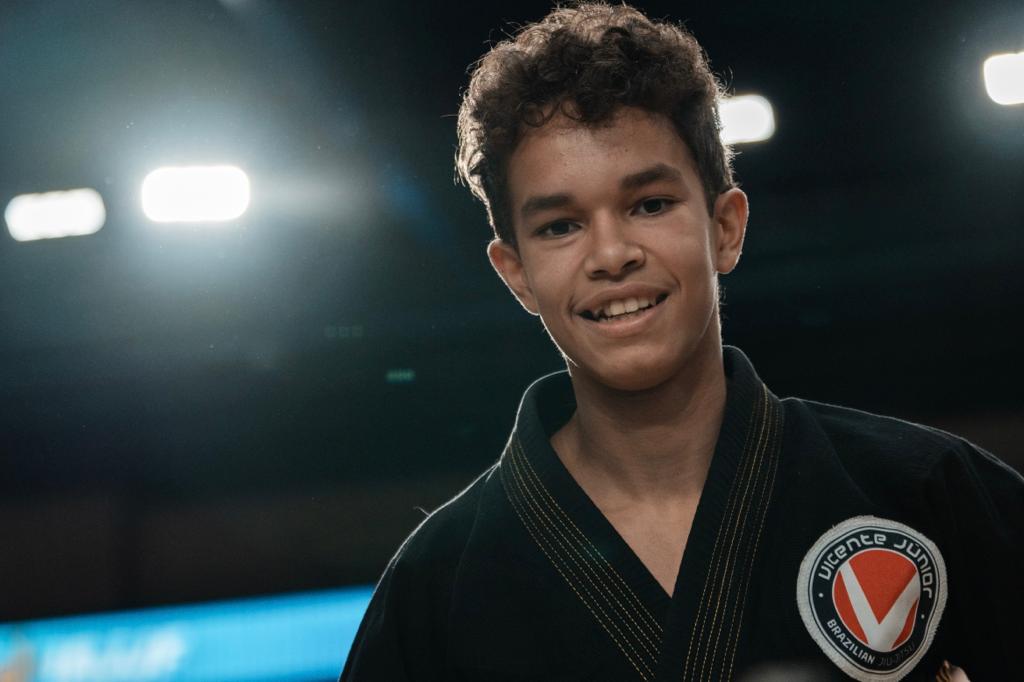 Gabriel Silva é um jovem prodígio do Jiu-Jitsu e vai competir no Europeu Kids. Foto: KH Visions