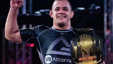 Pedro Marinho é o campeão meio-pesado do WNO. Foto: Divulgação/Flo Grappling