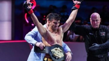 Luiz Rocha vai entrar em ação no Karate Combat. Foto: Divulgação/Karate Combat