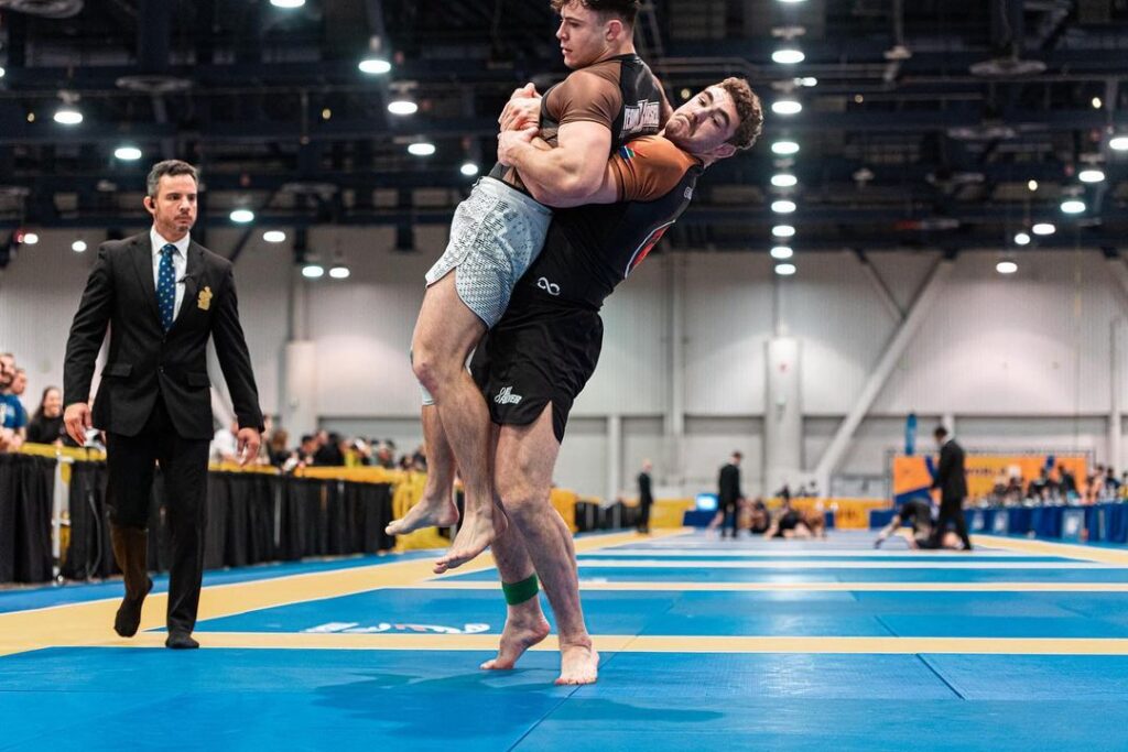 Luke Griffith é faixa-marrom da New Wave e treina com professor de Gordon Ryan