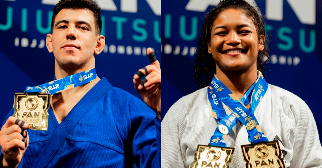 PanMarrom 1 VF Comunica Robson de Freitas e Vitoria Gabriella dominam absoluto faixa-marrom no Pan