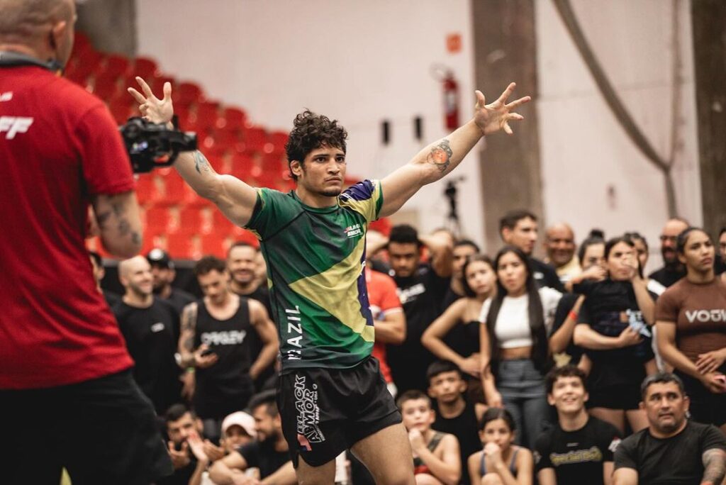 Fabricio Andrey foi um dos protagonistas do evento graças à performance moldada na efetividade. 