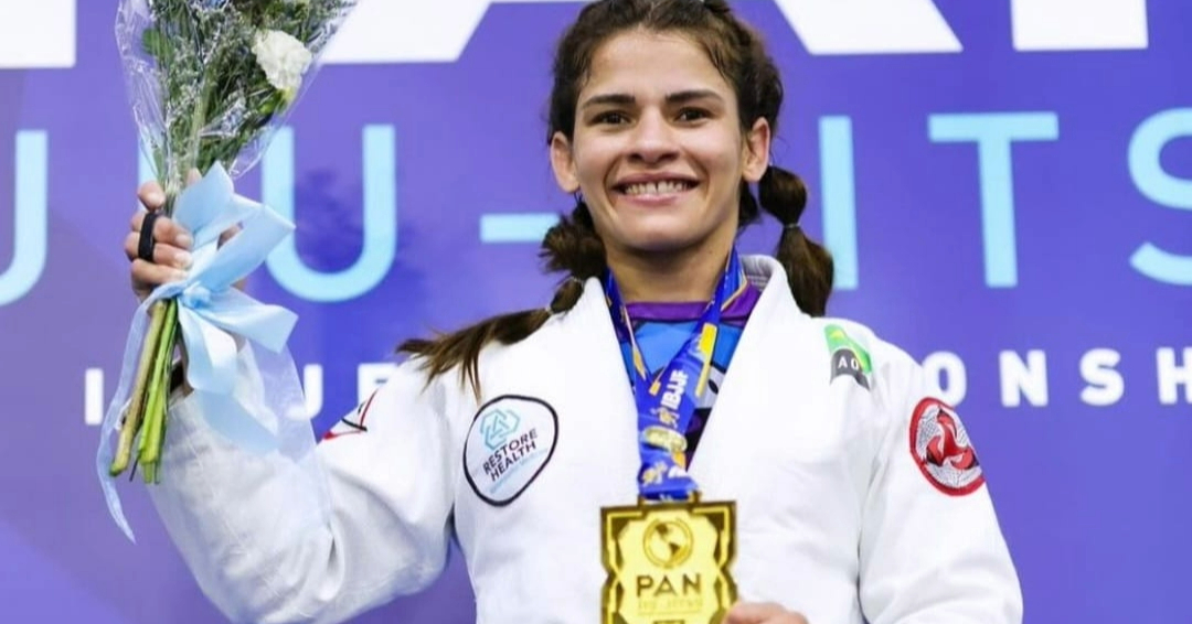 WhatsApp Image 2024 03 29 at 13.49.43 VF Comunica Janaina Lebre, atual campeã do Pan, reflete sobre influência da AOJ na fase atual da carreira