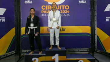 434124045 828343582665468 2783257180832332924 n 1 VF Comunica Campeã do circuito Paulista de Jiu-Jitsu, atleta pedala 20 km por dia para treinar