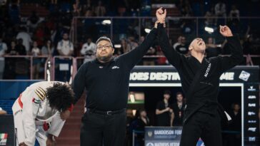 Matheus Vetoracia was the big standout at the  Grand Slam Rome, taking down the favorite Uanderson Ferreira