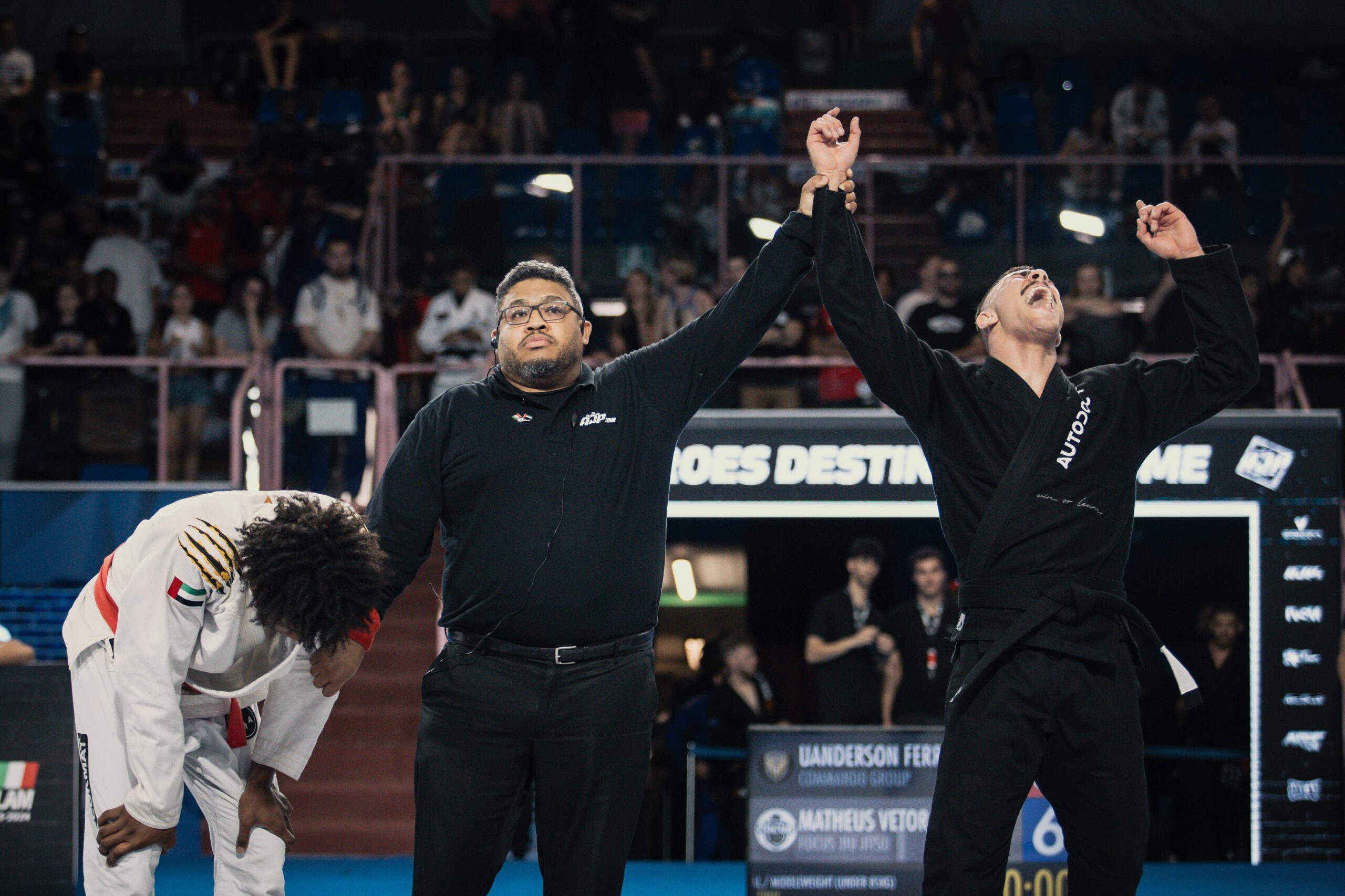 Matheus Vetoracia was the big standout at the Grand Slam Rome, taking down the favorite Uanderson Ferreira