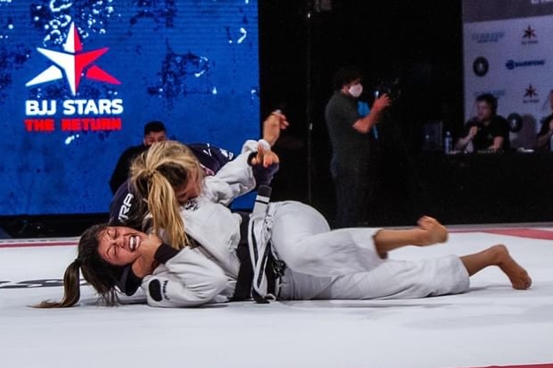 Anna Rodrigues já venceu Bianca Basilio no BJJ Stars em duelo de Jiu-Jitsu