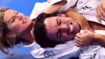 e16ebbfae0d76b31941d77432d06c30e 1 VF Comunica Gisele Bündchen, faixa-roxa de Jiu-Jitsu, reforça benefícios adquiridos com a arte marcial
