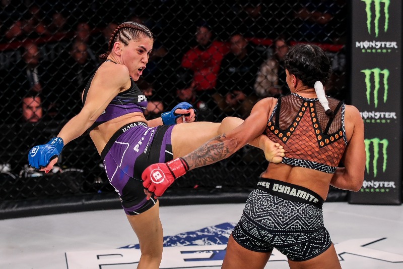 Ex-Bellator, Ilara Joanne comemora oportunidade de lutar em torneio da PF