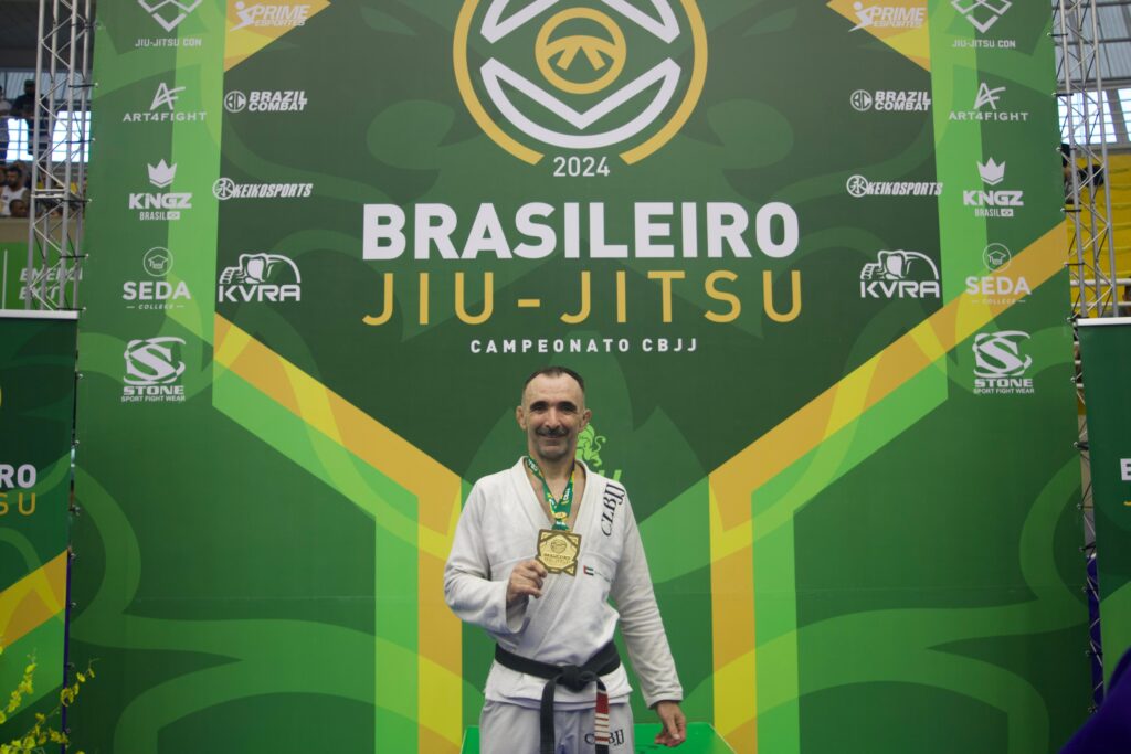Medalha de ouro no Campeonato Brasileiro da IBJJF foi um sonho realizado.