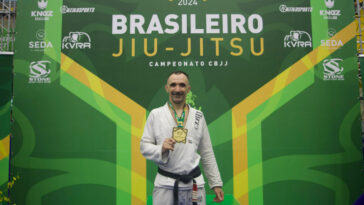 WhatsApp Image 2024 05 22 at 12.53.59 VF Comunica Luciano 'Moranga', campeão brasileiro aos 47 anos, nunca pensou em desistir