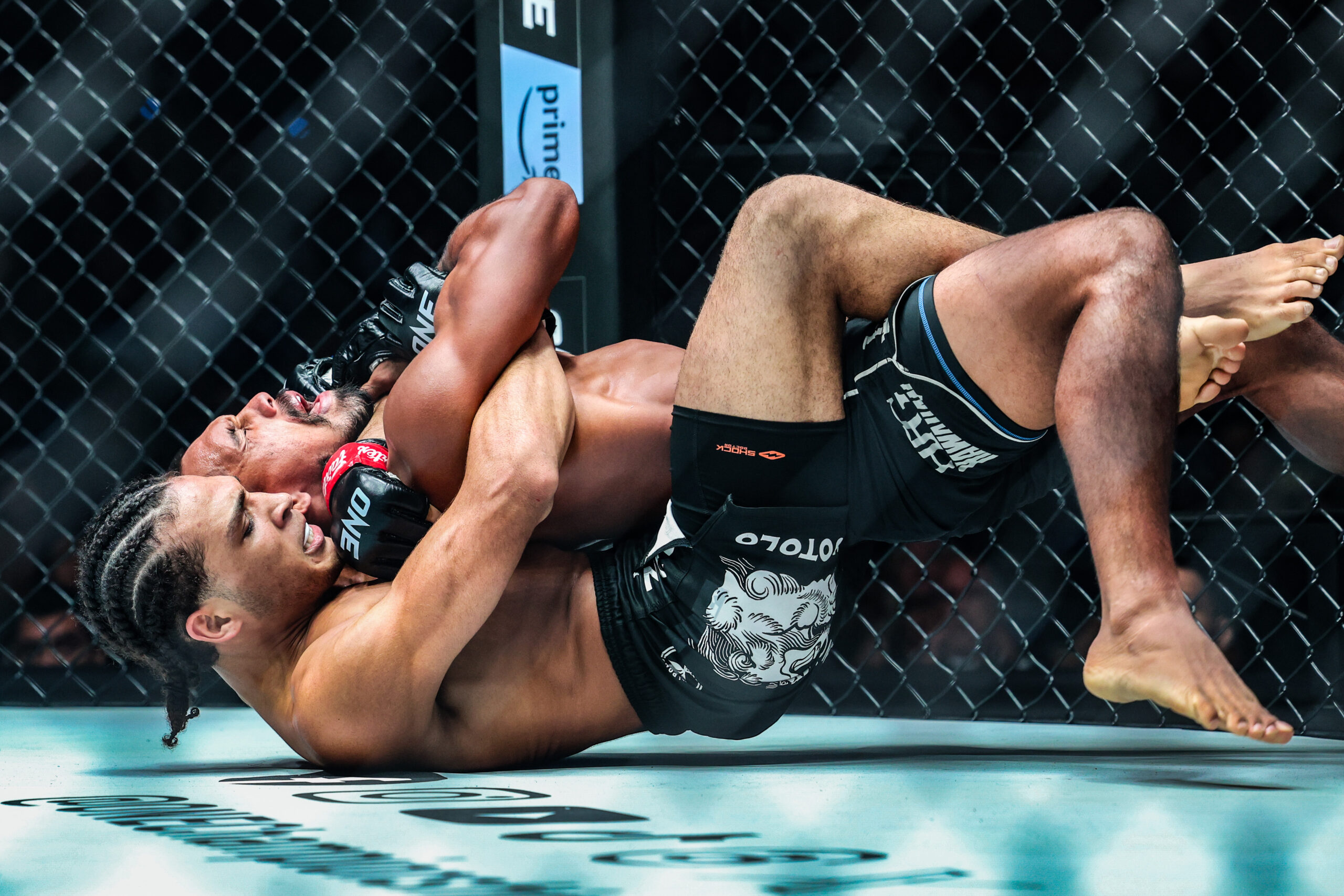 Kade Ruotolo brilhou e venceu a estreia no MMA com finalização. Foto: One Championship