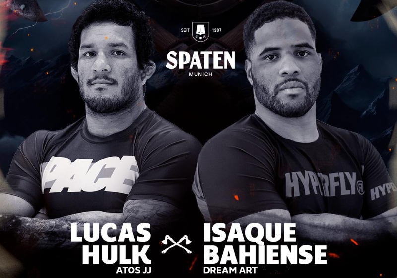 Revanche entre Lucas 'Hulk' e Isaque Bahiense vai acontecer na 13ª edição do BJJ Stars.