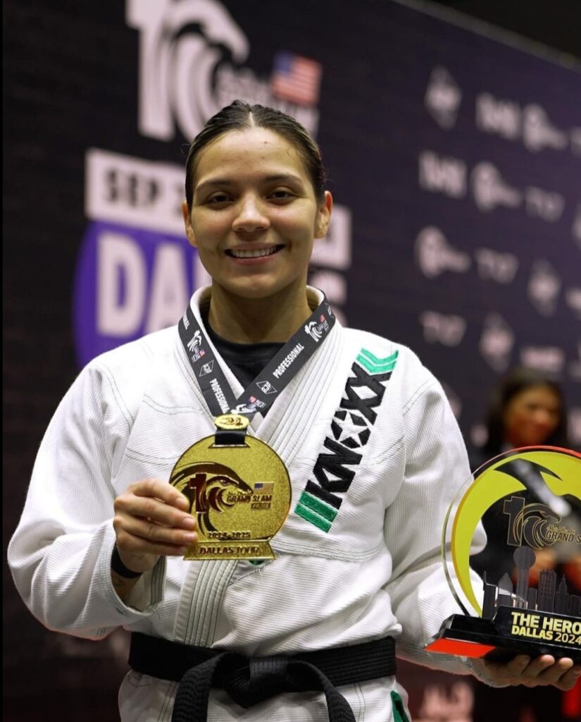 Pentacampeã do Grand Slam, Diana Teixeira quer coroar títulos no World Pro 1 Diana Teixeira depois da performance campeã em Dallas, no Grand Slam da AJP.