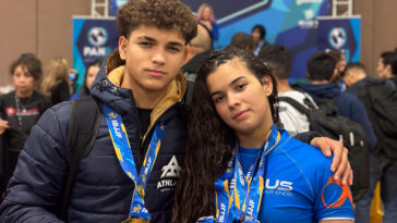 IMG 5408 1 VF Comunica Irmãos Jorge e Ana Luiza brilham no Pan No Gi e dizem: "Há espaço para crescer"